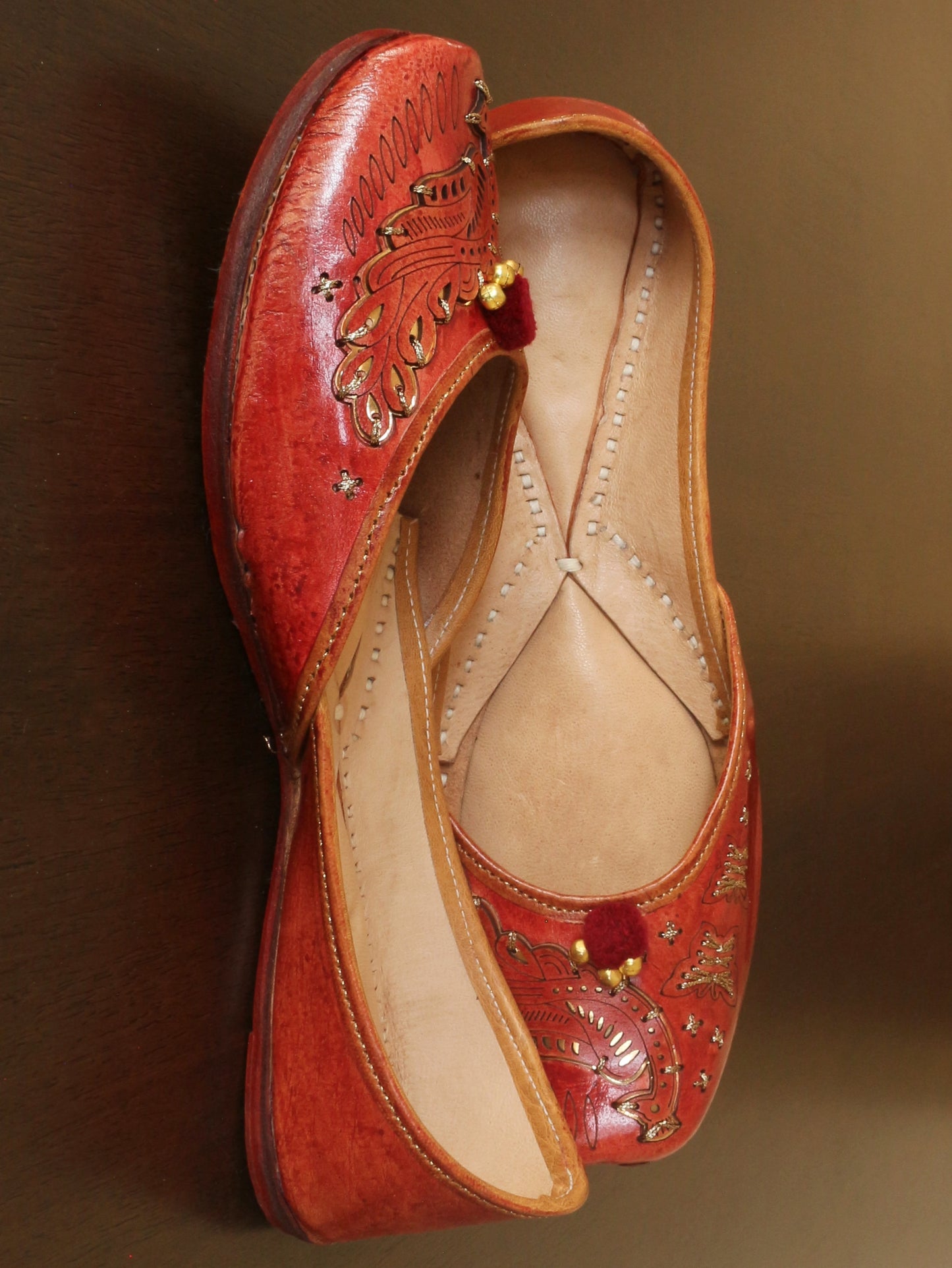 Punjabi Jutti Genuine Leather Handmade-NS48