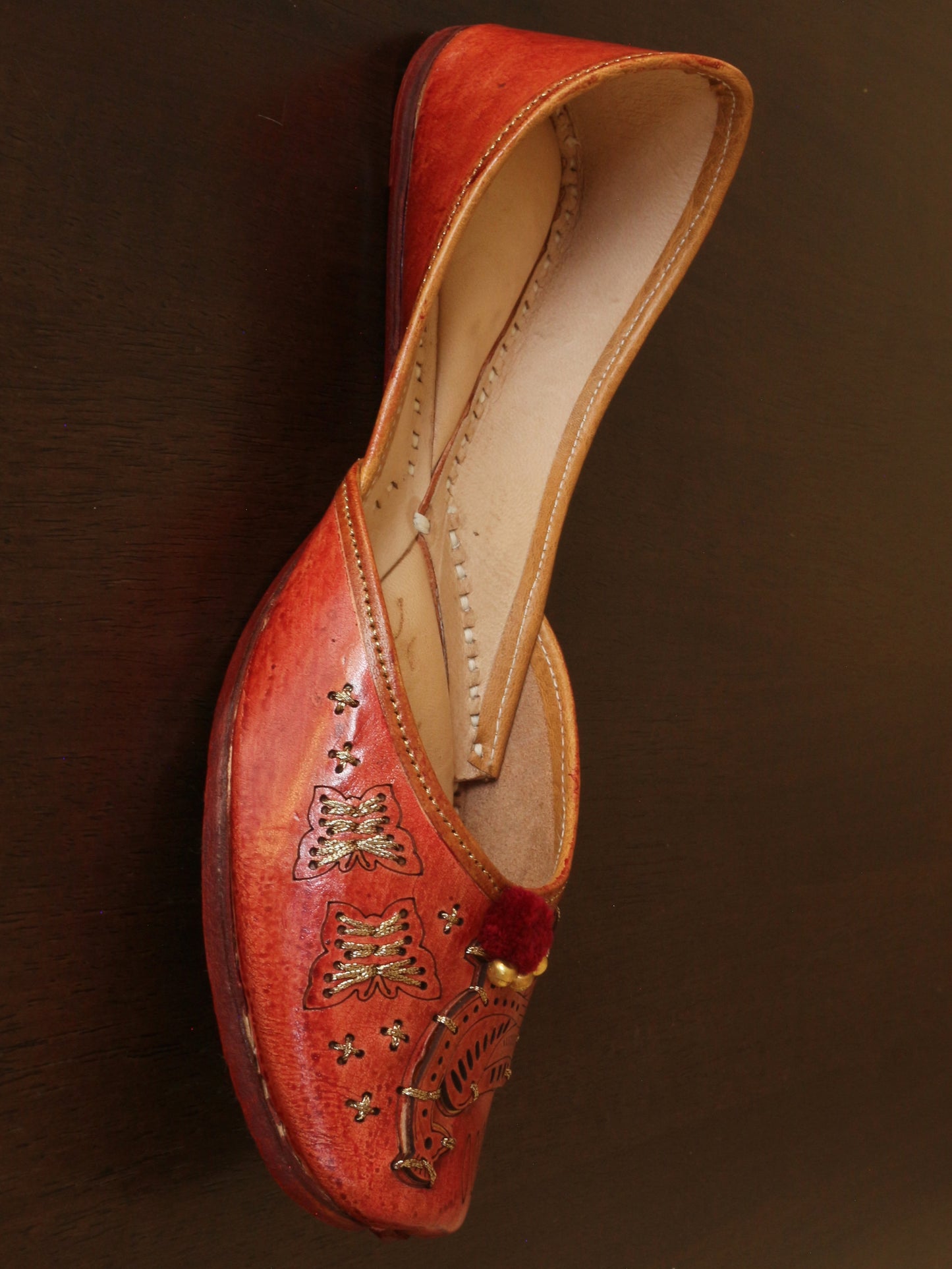 Punjabi Jutti Genuine Leather Handmade-NS48