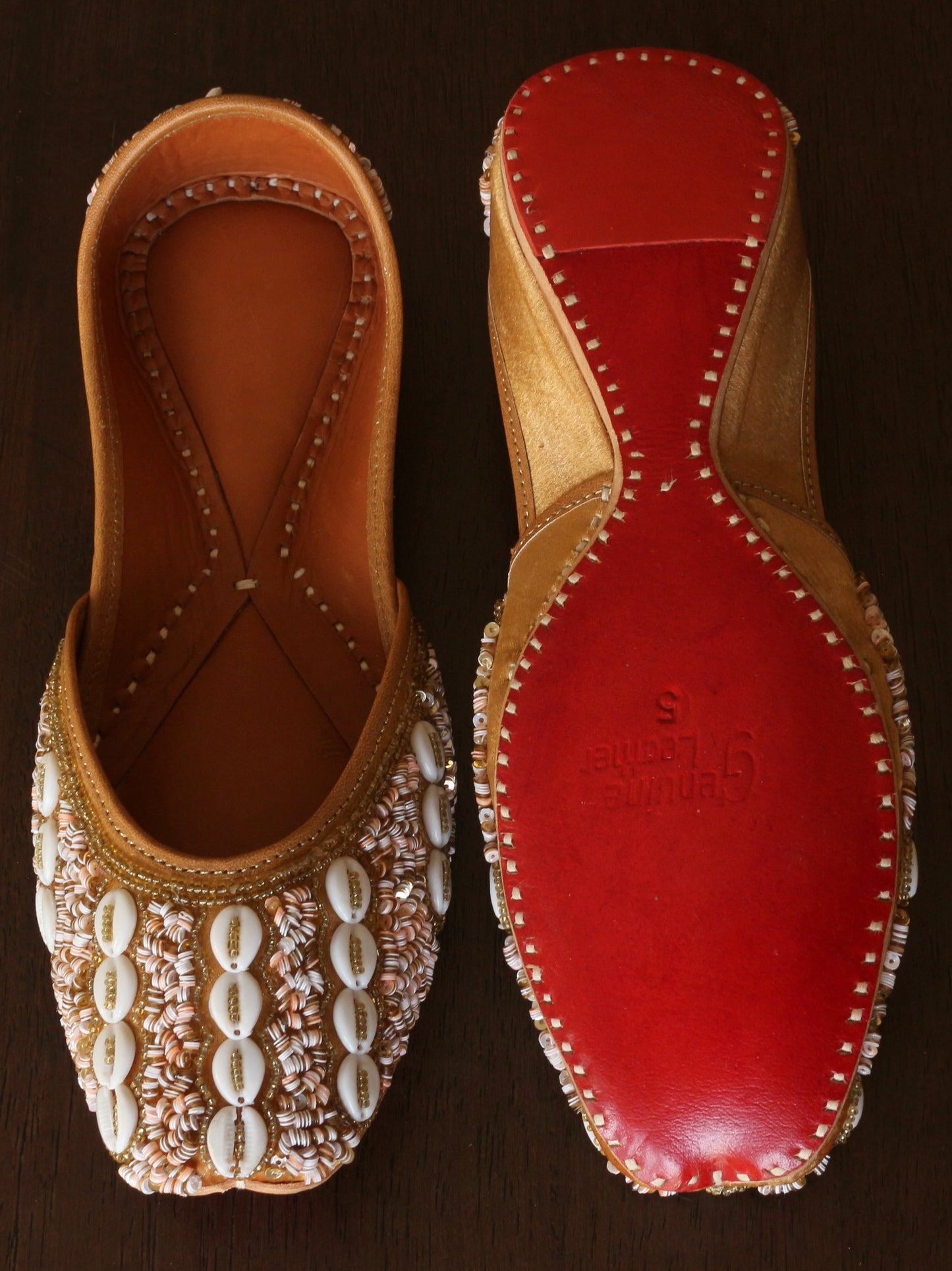 Punjabi Jutti Genuine Leather Handmade-NS44