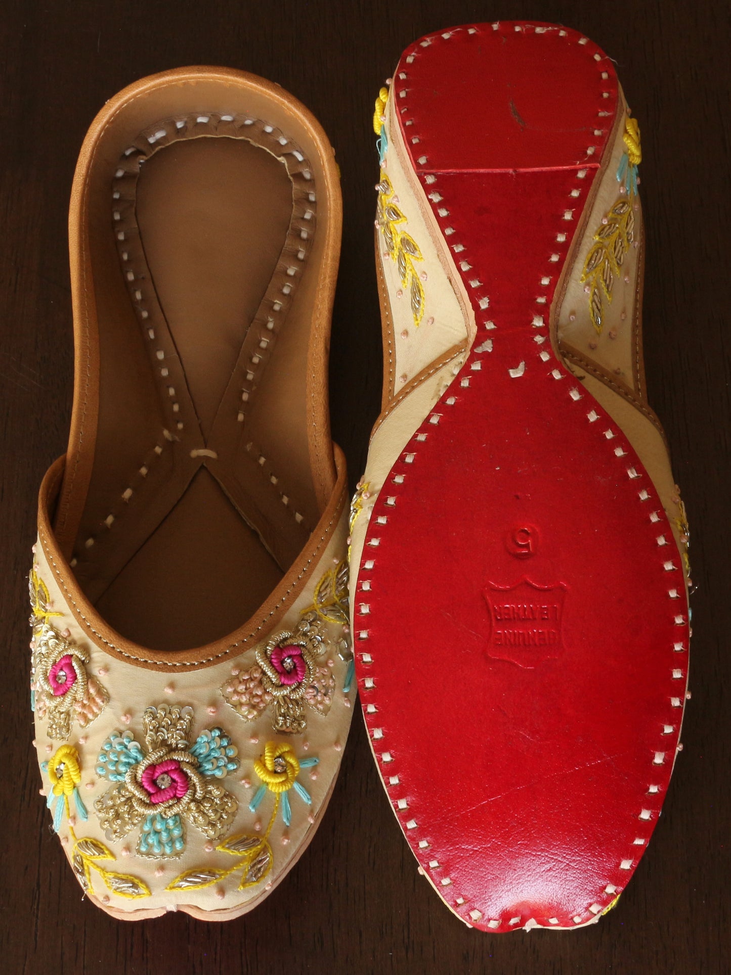 Punjabi Jutti Genuine Leather Handmade-NS51