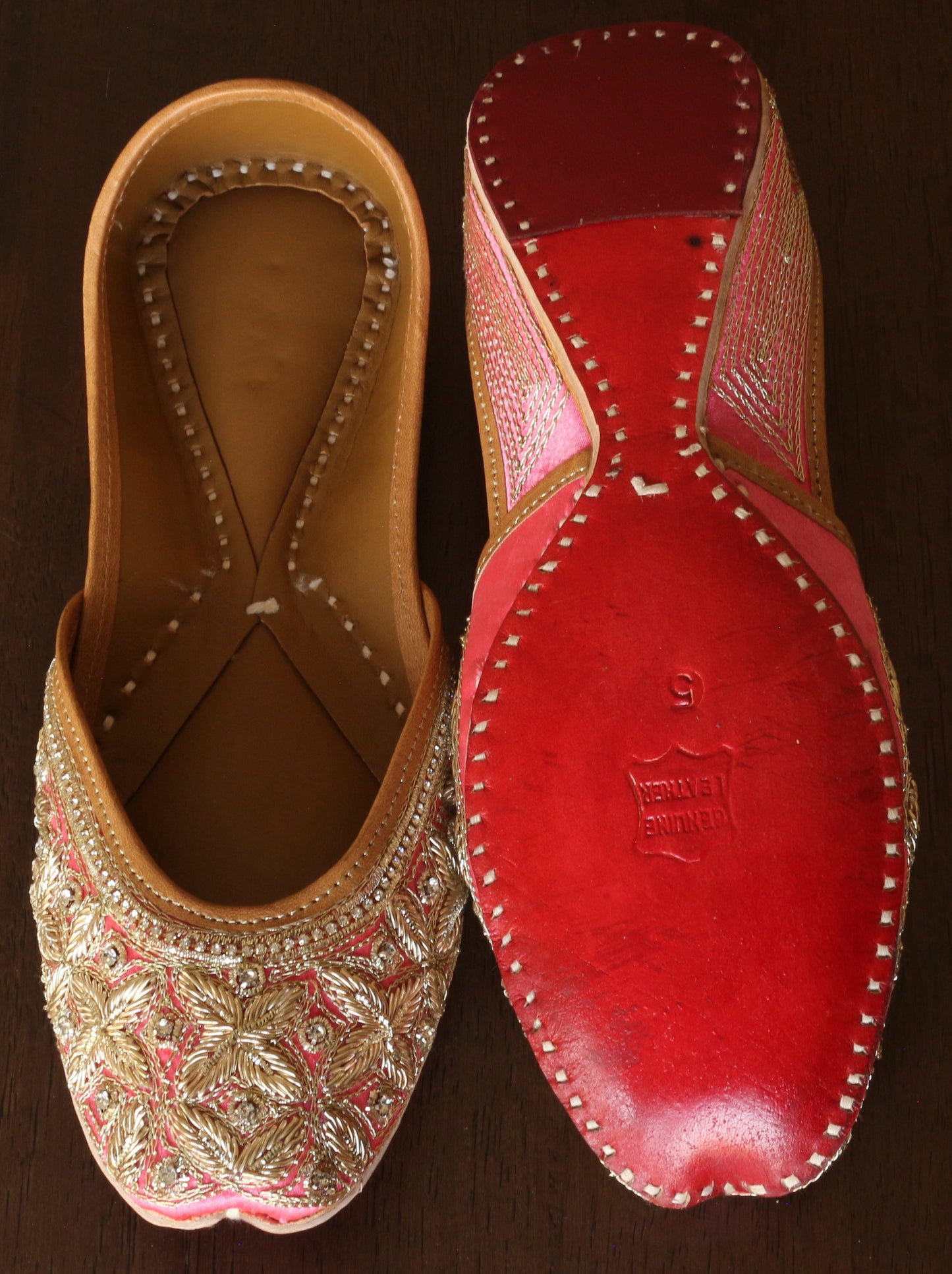 Punjabi Jutti Genuine Leather Handmade-NS47